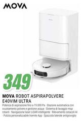 Robot Aspirapolvere E40VIM Ultra