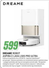 Dreame - Robot Aspira E Lava L50S Pro Ultra