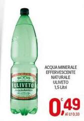 Uliveto - Acqua Minerale Effervescente Naturale