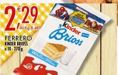 Ferrero - Kinder Brioss