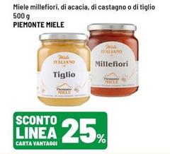 Piemonte miele - Miele Millefiori, Di Acacia, Di Castagno O Di Tiglio