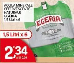 Egeria - Acqua Minerale Effervescente Naturale