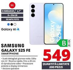 Samsung - Galaxy S25 FE Smartphone