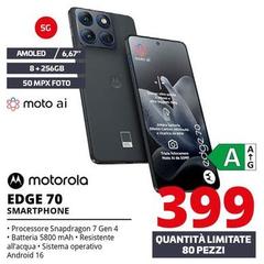 Motorola - Edge 70 Smartphone