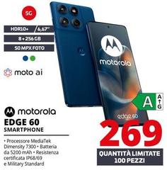 Motorola - Edge 60 Smartphone