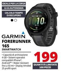 Garmin - Forerunner 165 Smartwatch
