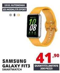 Samsung - Galaxy Fit3 Smartwatch