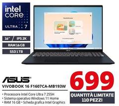 Asus - Vivobook 16 F1607CA-MB193W