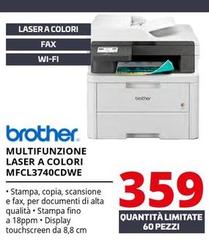 Brother - Multifunzione Laser MFCL3740CDWE