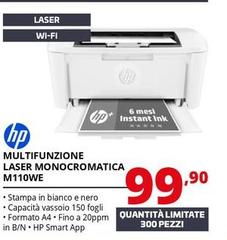 HP - Stampante Laserjet M110WE