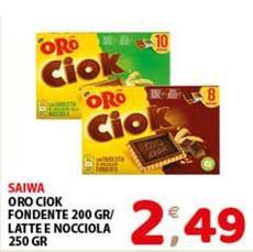 Saiwa - Oro Ciok Fondente/Latte E Nocciola
