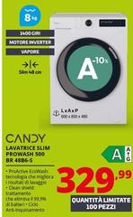 Candy - Lavatrice Slim Prowash 500 BR 48B6-S