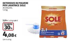 Sole - Detersivo In Polvere Per Lavatrice