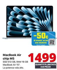 Apple - Macbook Air Chip M5