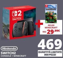 Nintendo - Switch2 Console + Minecraft 