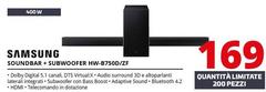Samsung - Soundbar + Subwoofer HW-B750D/ZF
