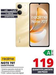 Realme - Note 70T Smartphone