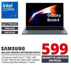 Samsung - Galaxy Book4 NP750XGK-KG1IT 