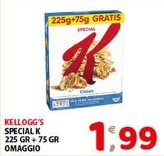 Kelloggs - Special K 225 Gr + 75 Gr Omaggio