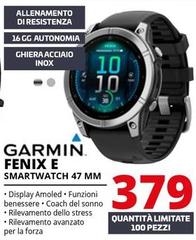 Garmin - Fenix E Smartwatch 47Mm