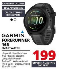 Garmin - Forerunner 165 Smartwatch