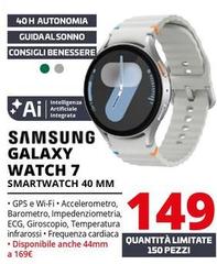 Samsung - Galaxy Watch 7 Smartwatch 40 Mm