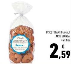 Arte bianca - Biscotti Artigianali
