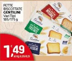 Gentilini - Fette Biscottate