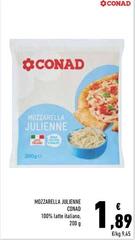 Conad - Mozzarella Julienne