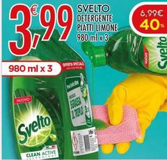 Svelto - Detergente Piatti Limone