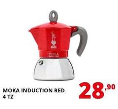 Bialetti - Induction Red 4 Tz