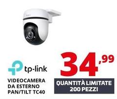 Tp Link - Videocamera Da Esterno Pan/Tilt TC40