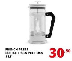 Bialetti - French Press Coffee Press Preziosa 1 Lt.