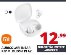 Xiaomi - Auricolari Inear Redmi Buds 6 Play