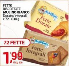 Mulino Bianco - Fette Biscottate
