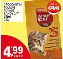 Crai - Croccantini Pollo E Maiale Randy Cat