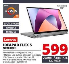Lenovo - Ideapad Flex 5 Notebook