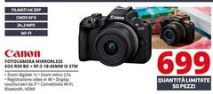 Canon - Fotocamera Mirrorless EOS R50 BK + RF-S 18/45mm IS STM 