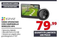 Ezviz - Video Spioncino Con Campanello Wireless HP4