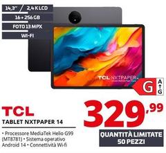 TCL - Tablet NXTPAPER 14