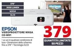 Epson - Videoproiettore WXGA CO-W01