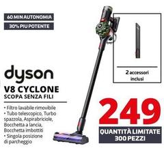 Dyson - V8 Cyclone Scopa Senza Fili