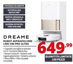 Dreame - Robot Aspirapolvere L50S Vim Pro Ultra