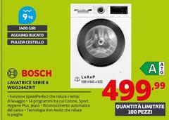 Bosch - Lavatrice Serie 6 WGG244Z9IT 