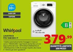 Whirlpool - Lavatrice FFB 1048 BSV IT