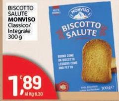 Monviso - Biscotto Salute Classico/Integrale