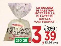 La Golosa Di Paestum - Mozzarella Di Latte Di Bufala