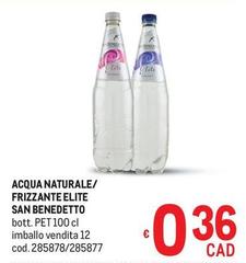 San Benedetto - Acqua Naturale/Frizzante Elite