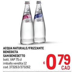 San Benedetto - Acqua Naturale/Frizzante