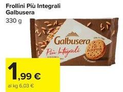 Galbusera - Frollini Più Integrali